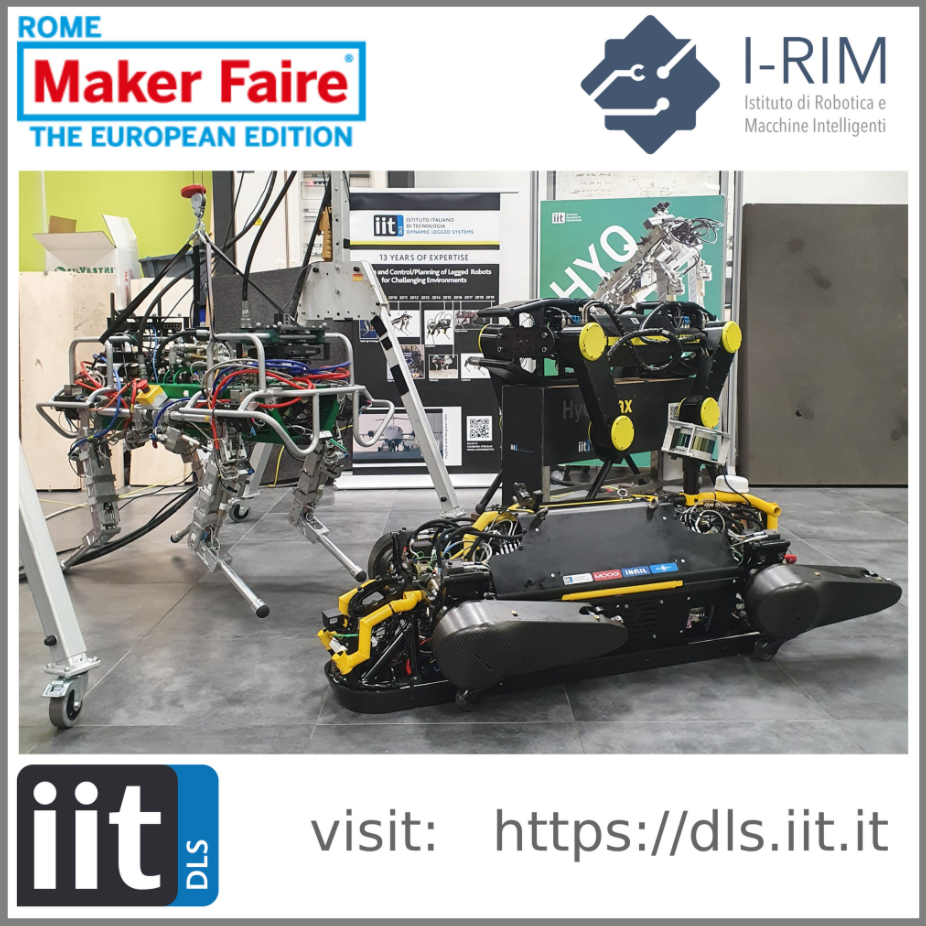 DLS lab @ Maker Faire Rome and I-RIM